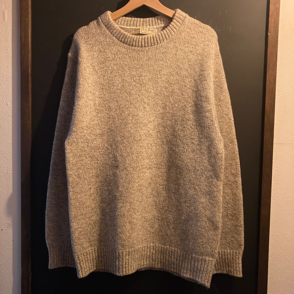 ビンテージ ヴィンテージ エルエルビーン l.l.bean ニット セーター ウール 90s 90年代 USA制
