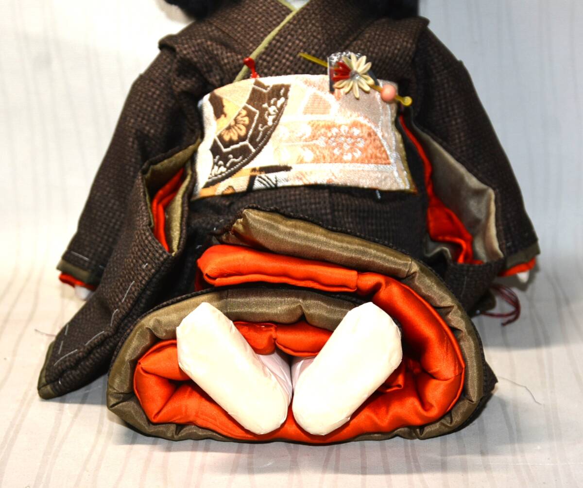 97◇初荷です ◇野崎芳寿作 市松人形 女の子 43cm 昭和の日本 97◇初荷です ◇野崎芳寿作 市松人形 女の子 43cm 昭和の日本