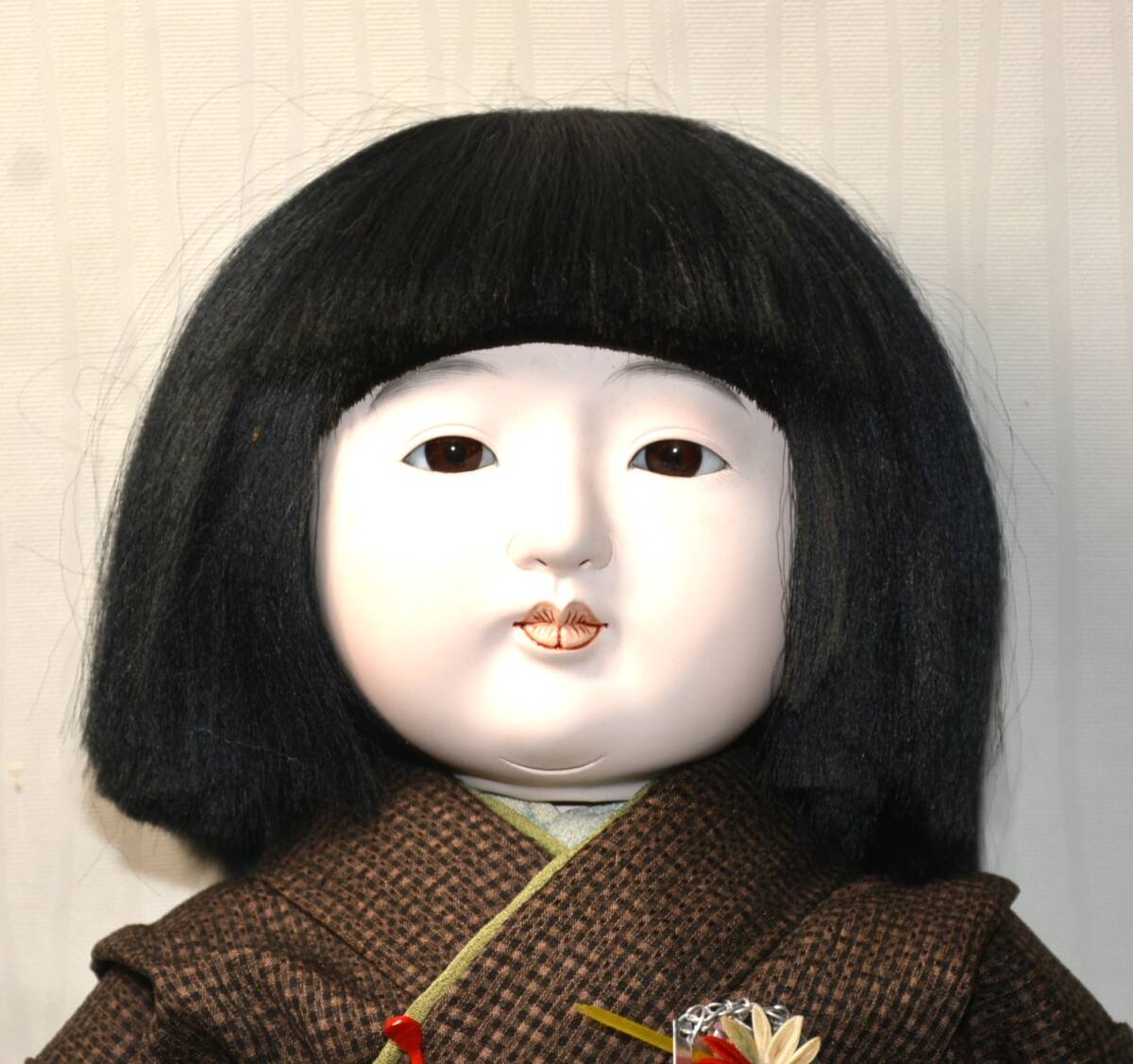 97◇初荷です ◇野崎芳寿作 市松人形 女の子 43cm 昭和の日本 97◇初荷です ◇野崎芳寿作 市松人形 女の子 43cm 昭和の日本