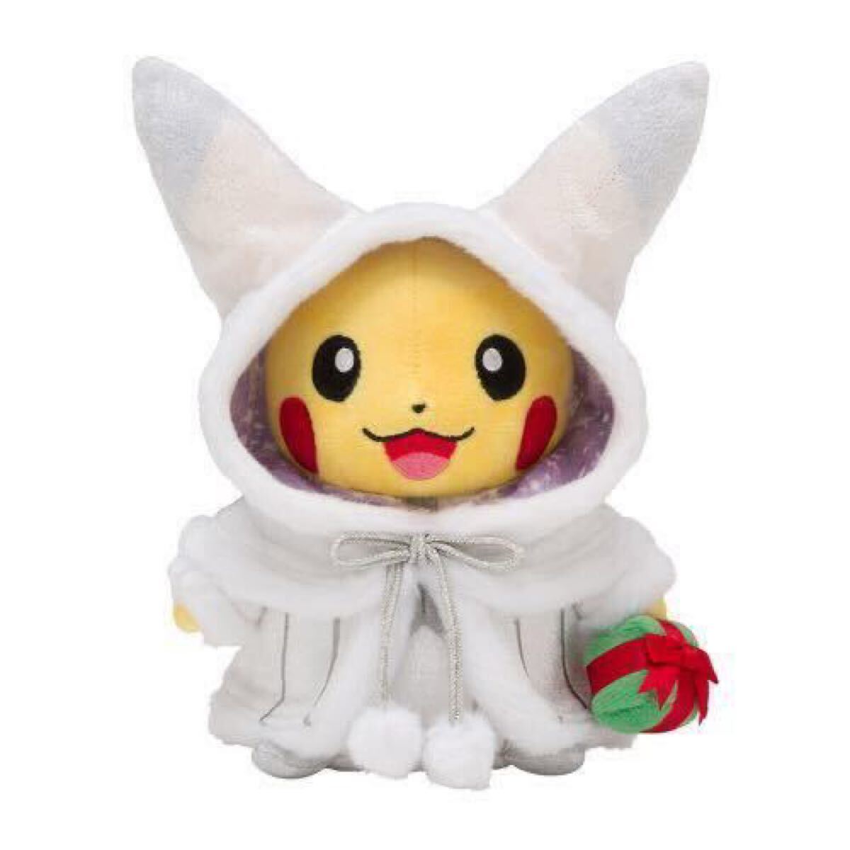 ポケモン ぬいぐるみ Pokmon Frosty Christmas ピカチュウ クリスマス 2019 ケープ フード ポンチョ