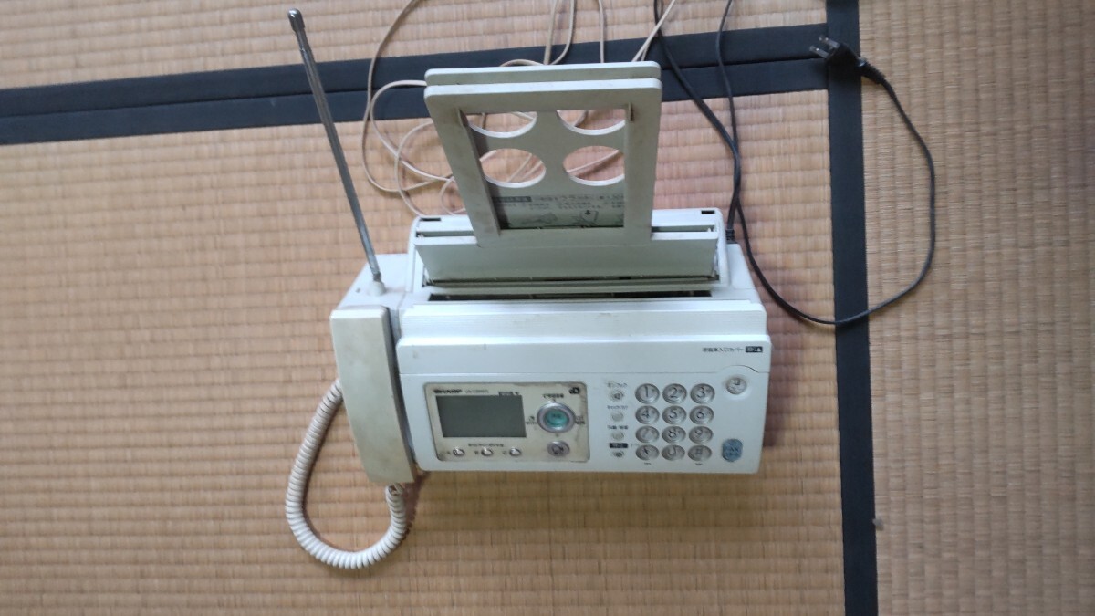 SHARP FAX 電話機UX-C204CL_画像1