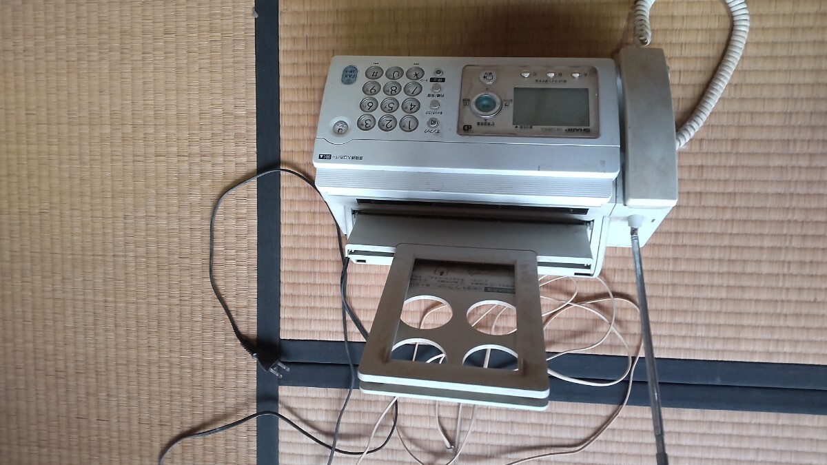 SHARP FAX 電話機UX-C204CL_画像2