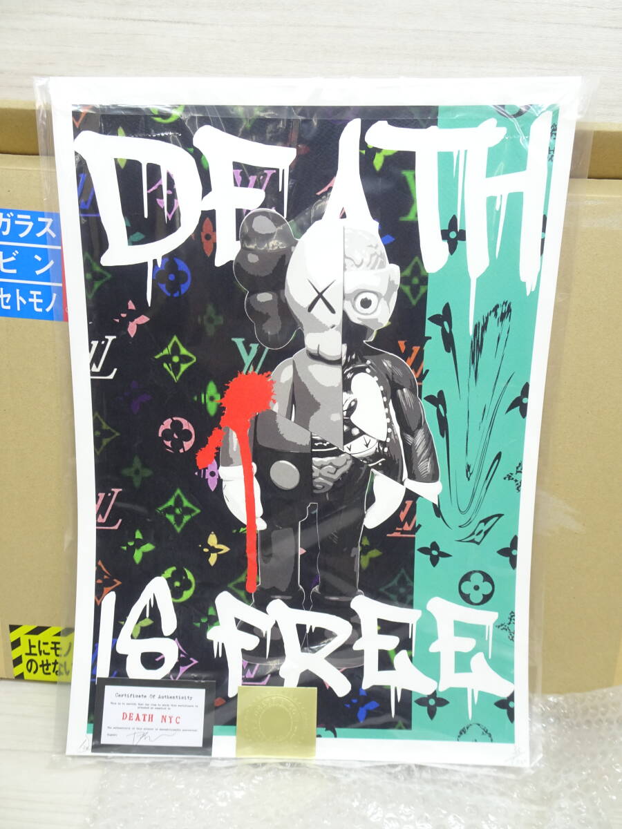 DEATH NYC キャンバスボードタイプ 【エディション希少作品】 98 DEATH NYC キャンバスボードタイプ 【エディション希少作品】 98