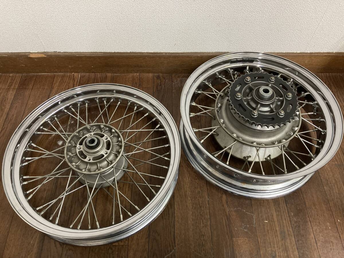 ゼファー1100RS ZEPHYR1100RS カワサキ 純正 スポークホイール ゼファー1100RS ZEPHYR1100RS カワサキ 純正 スポークホイール