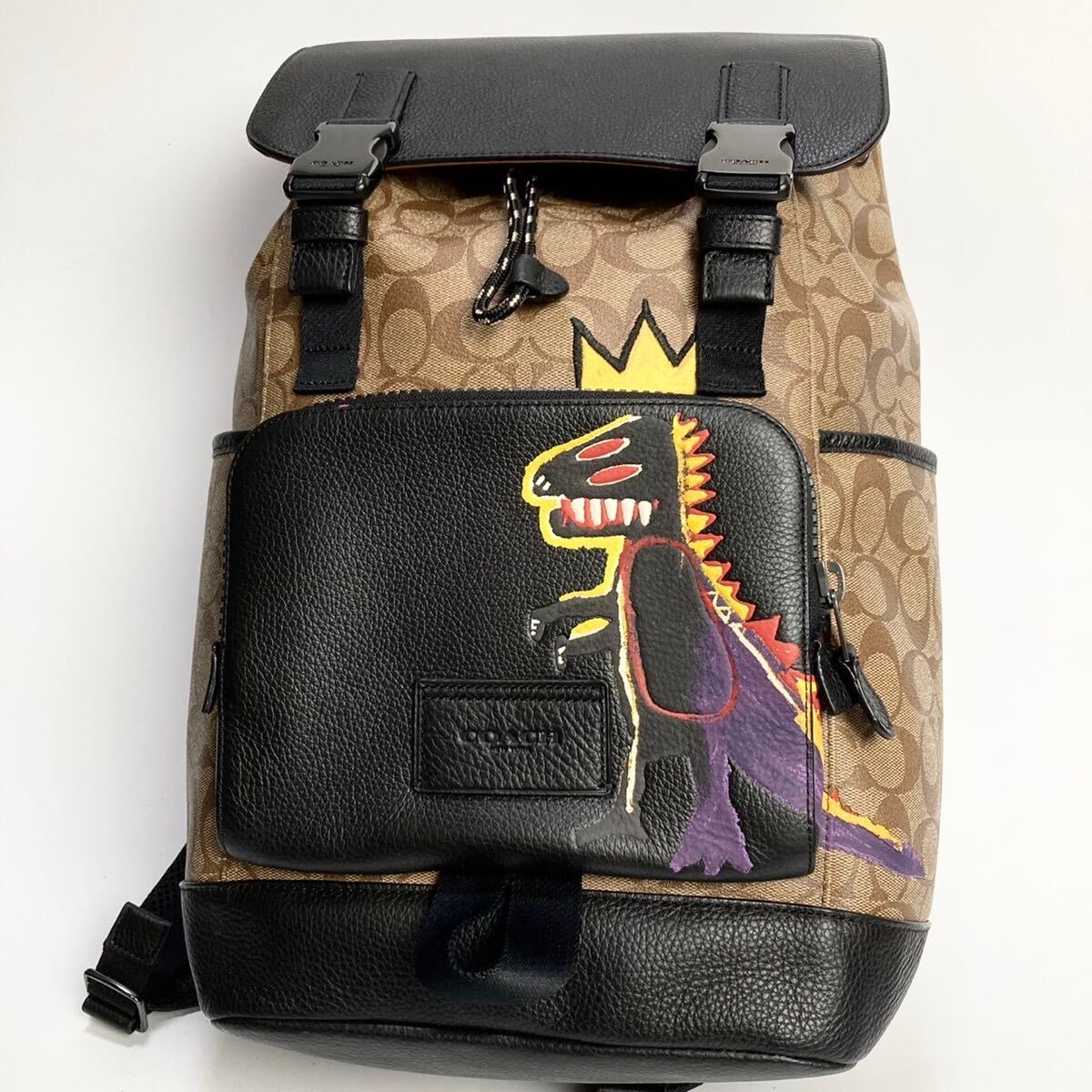 未使用級 COACH コーチ リュック バスキア コラボ リュック 未使用級 COACH コーチ リュック バスキア コラボ リュック