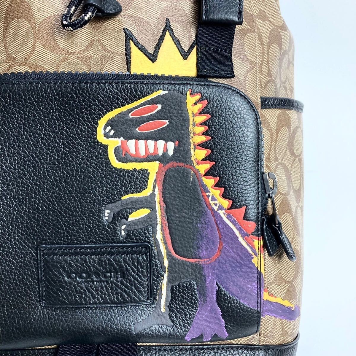 未使用級 COACH コーチ リュック バスキア コラボ リュック 未使用級 COACH コーチ リュック バスキア コラボ リュック