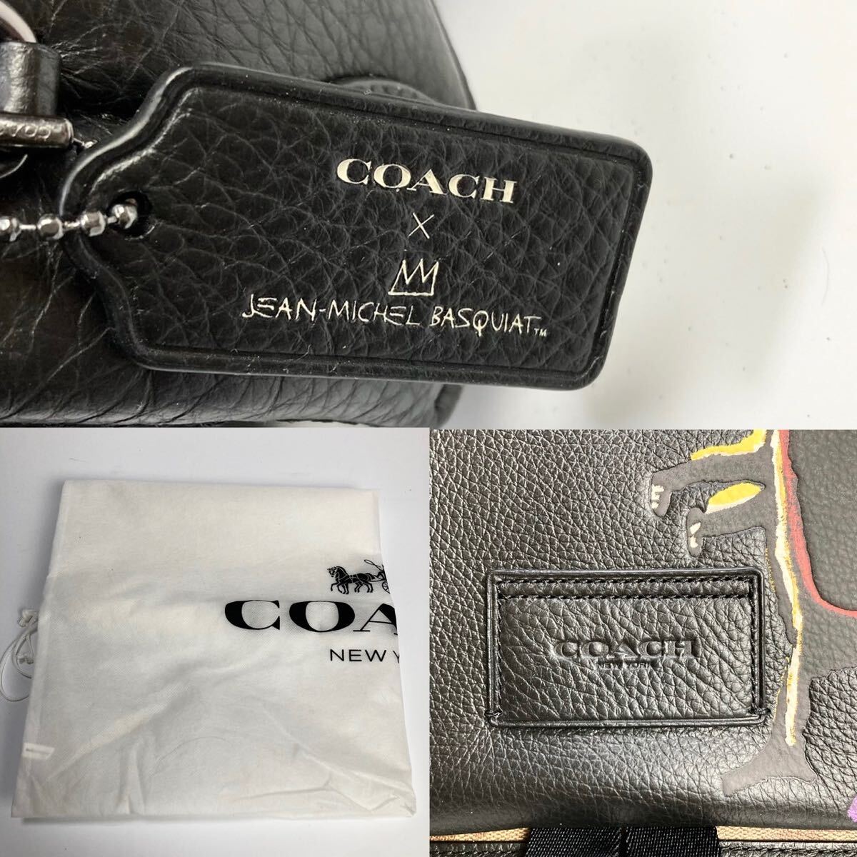 未使用級 COACH コーチ リュック バスキア コラボ リュック 未使用級 COACH コーチ リュック バスキア コラボ リュック