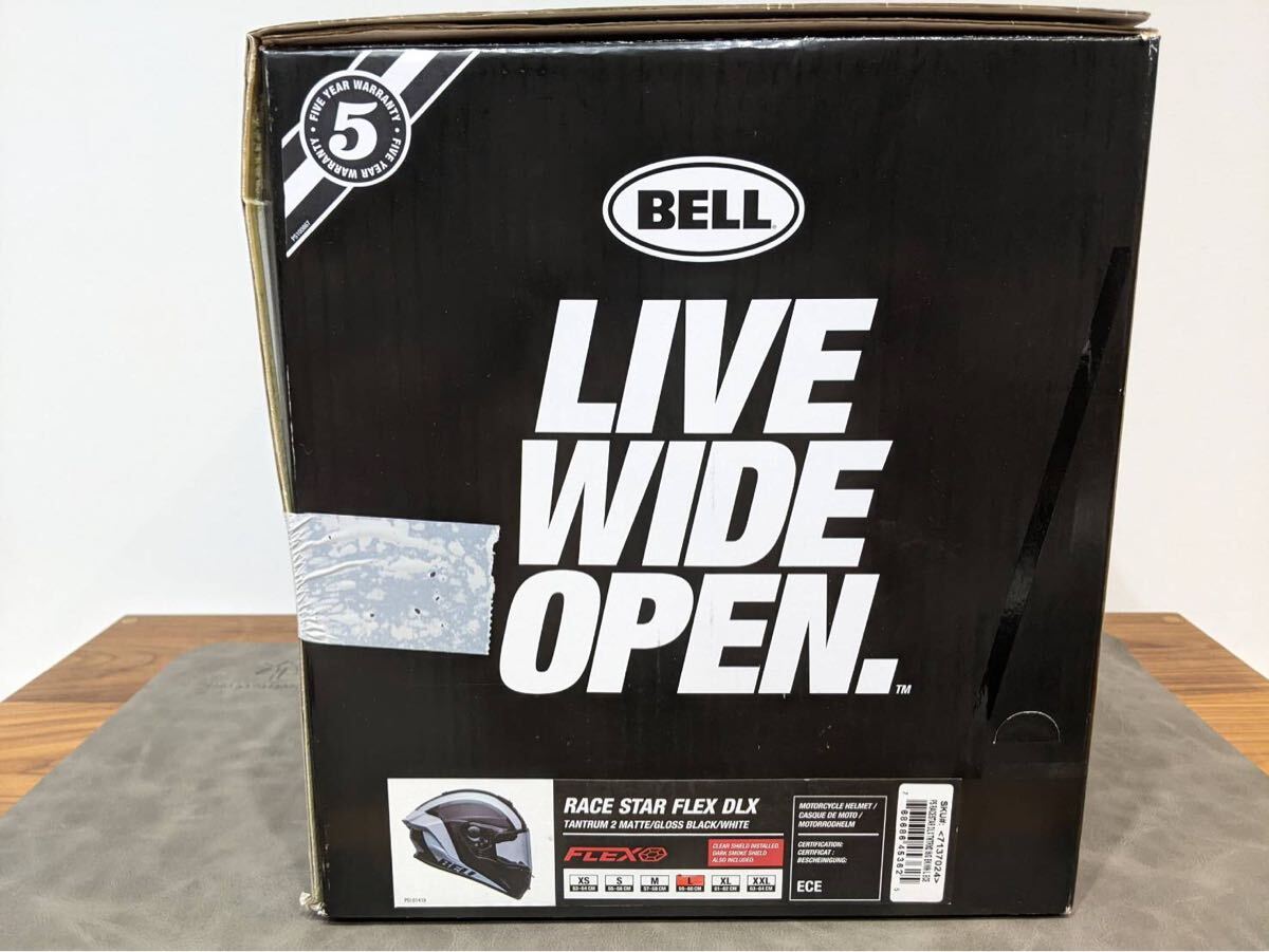 BELL RACE STAR FLEX DLX レーススター フレックス ベル フルフェイス ヘルメット サイズL