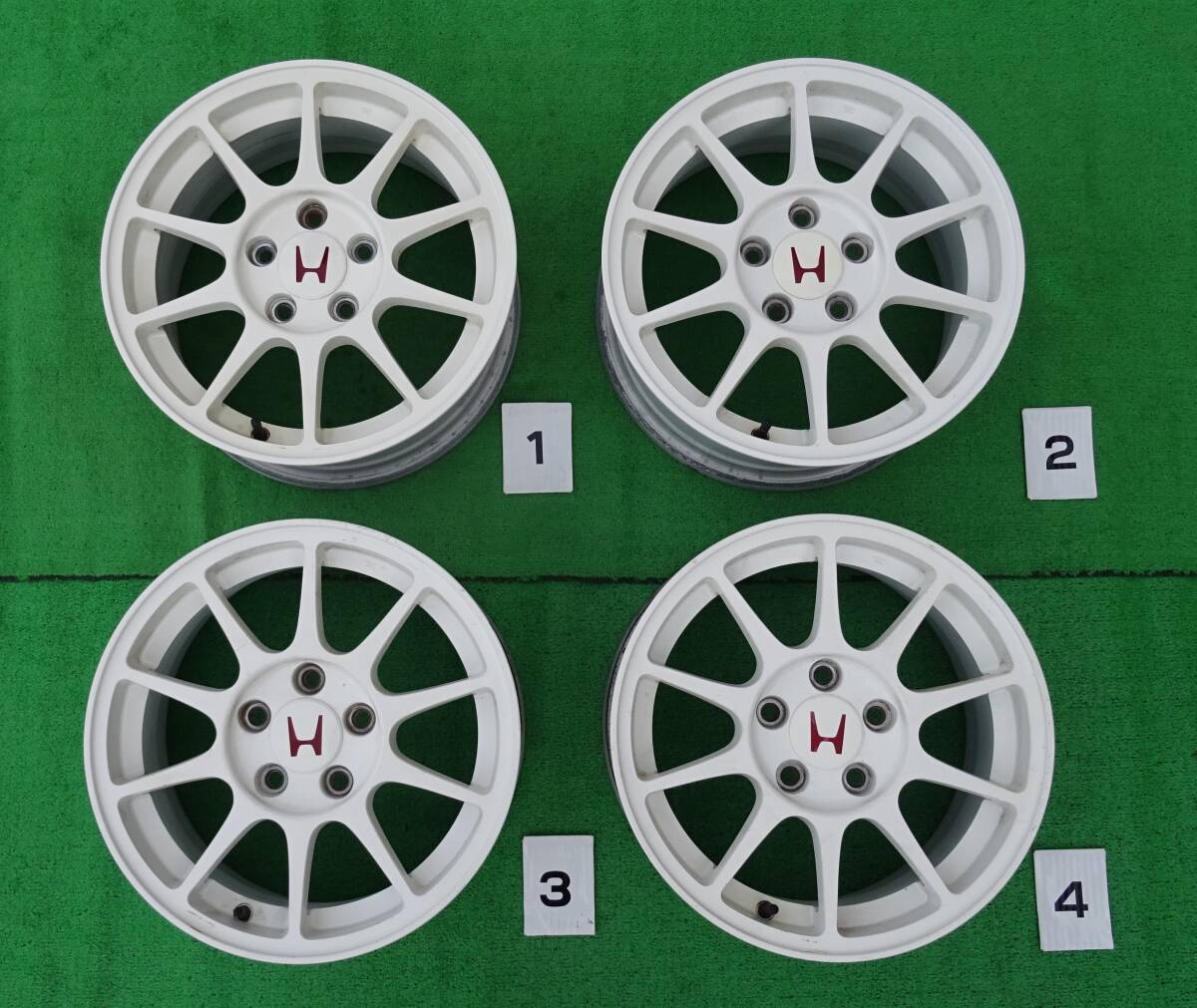 DC2、DB8 インテグラタイプR 98spec 純正 ホイール 4本 チャンピオンシップホワイト 16×7J+50 PCD114.3・5H EK9,ZF12,DC5,EP3 流用(純正品)|売買されたオークション情報、Yahoo!オークション(旧ヤフオク!) の商品情報をアーカイブ公開 - オークファン(aucfan.com) DC2、DB8 インテグラタイプR 98spec 純正 ホイール 4本 チャンピオンシップホワイト 16×7J+50 PCD114.3・5H EK9,ZF12,DC5,EP3 流用(純正品)|売買されたオークション情報、Yahoo!オークション(旧ヤフオク!) の商品情報をアーカイブ公開 - オークファン(aucfan.com)