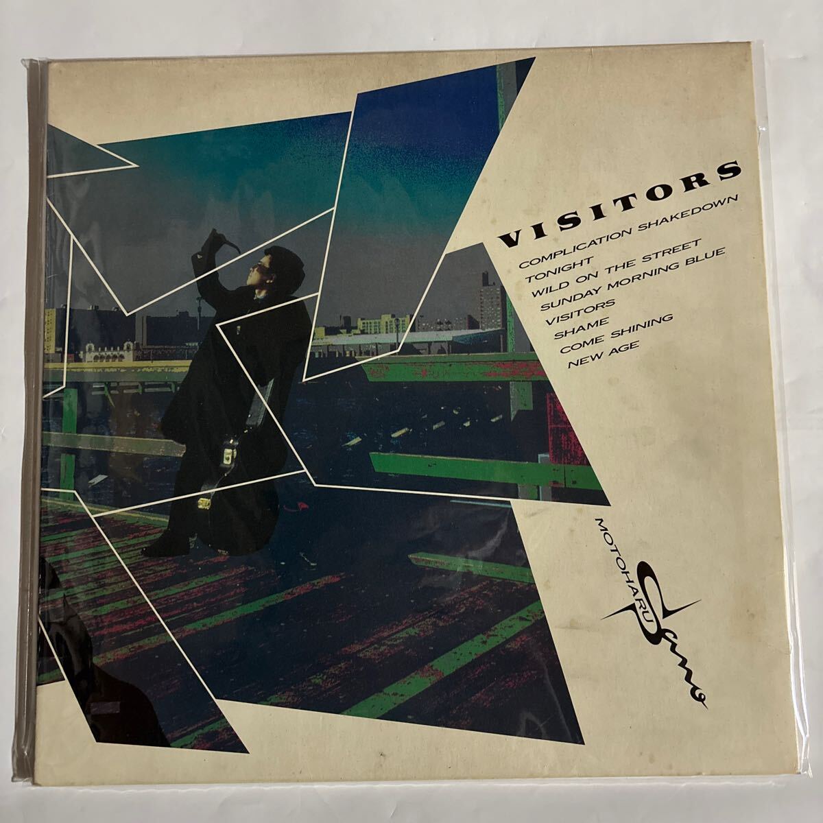 佐野元春 / VISITORS （中古LPレコード）お急ぎ便