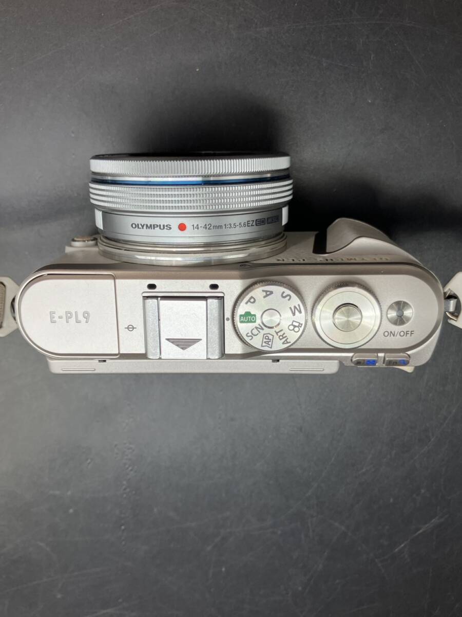 3268】 1円〜 OLYMPUS PEN オリンパスペン E-PL9 ホワイトミラー 3268】 1円〜 OLYMPUS PEN オリンパスペン E-PL9 ホワイトミラー