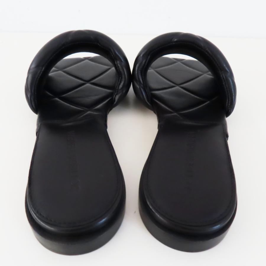 残りわずか【BOTTEGA VENETA】サンダル レザー キルティング素材 K10 極美品 BOTTEGA VENETA ボッテガヴェネタ キルティング