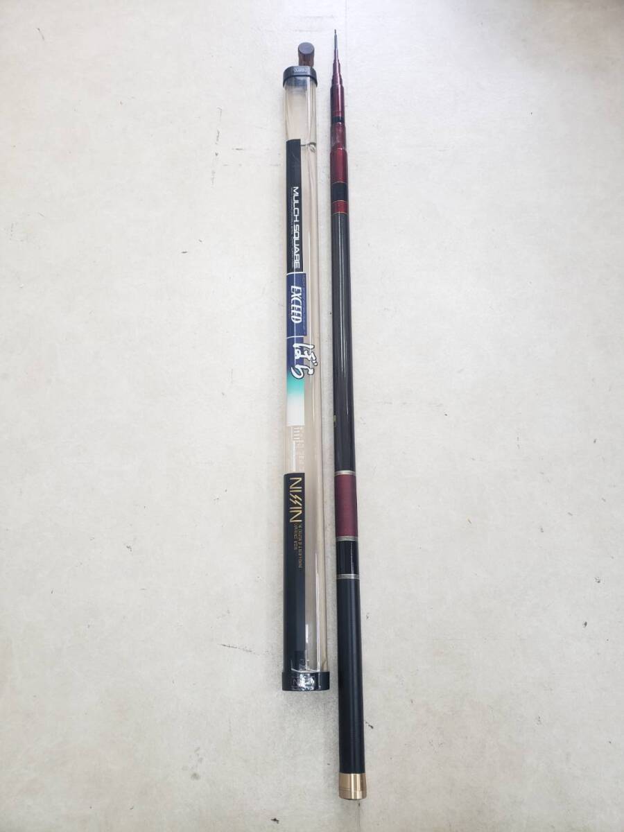 (6241) 新品 未使用 宇崎日新 ぼら ボラ 1111 MULCH SQUARE EXCEED 定価69,500円 ★釣具屋閉店品 大阪