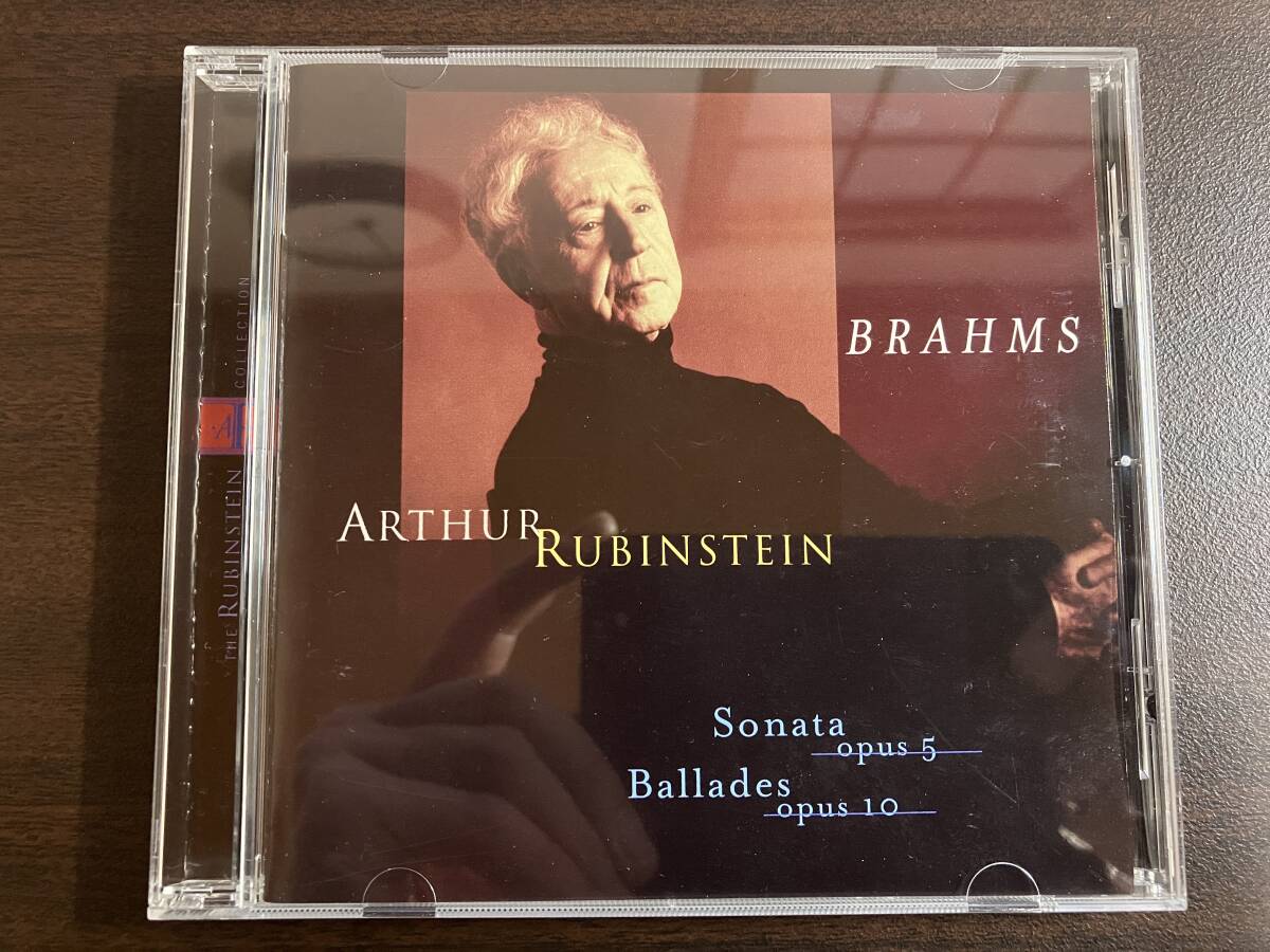 Arthur Rubinstein アルトゥール・ルービンシュタイン / Brahms ブラームス / ピアノ・ソナタ Sonata No.3 バラード Ballades / BVCC-35080