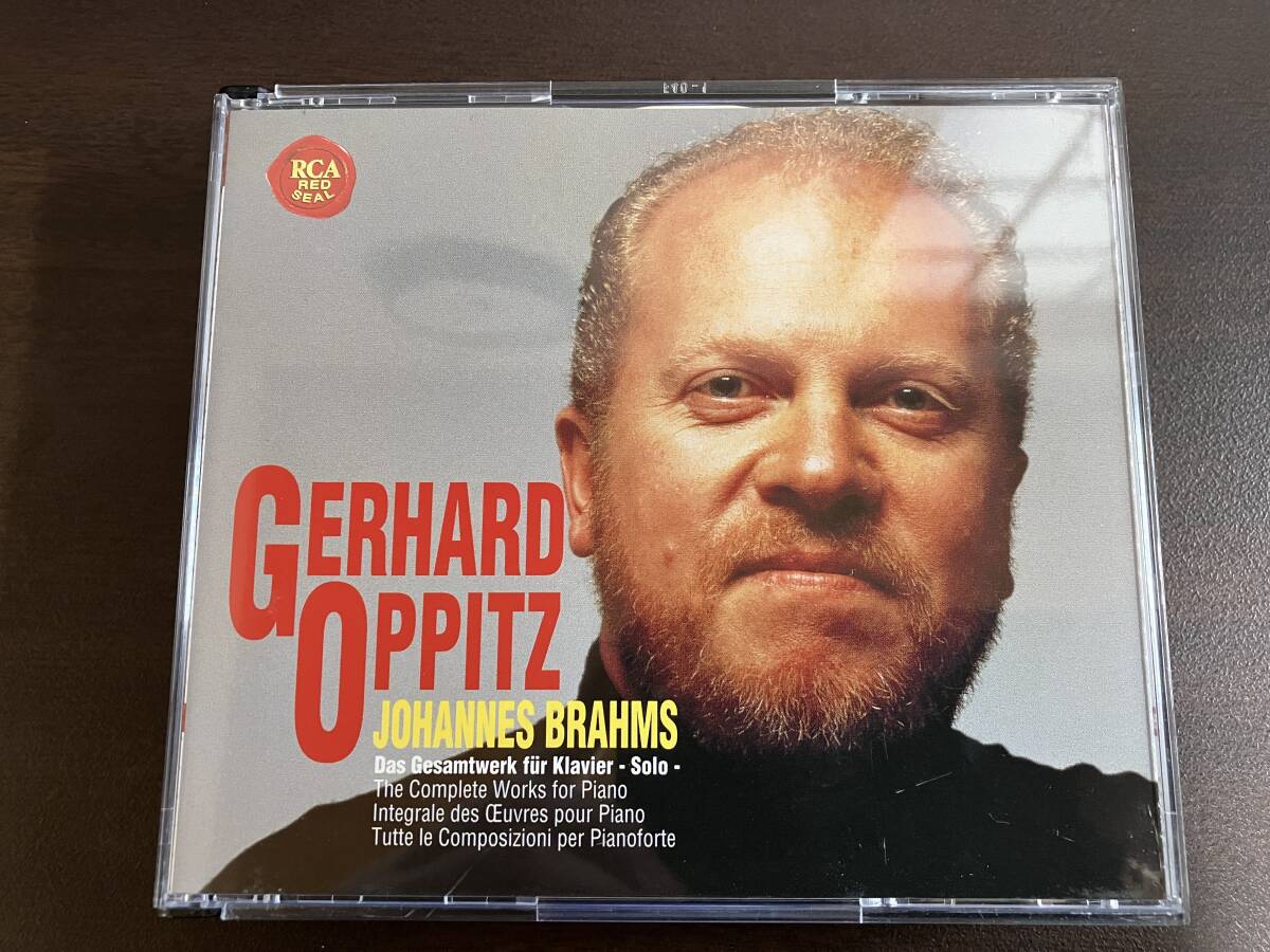 Gerhard Oppitz ゲルハルト・オピッツ / Brahms ブラームス / ソロ・ピアノ作品全集 The Complete Works for Piano / BVCC-38256～60