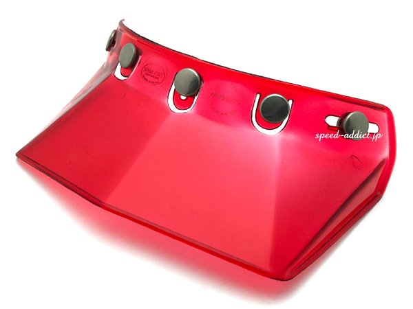70's USA制 VINTAGE GRAN-PRIX VISOR RED/ビンテージグランプリバイザーbell moto3moto starモトスターsimpsonm30m50m52griffinmaxon