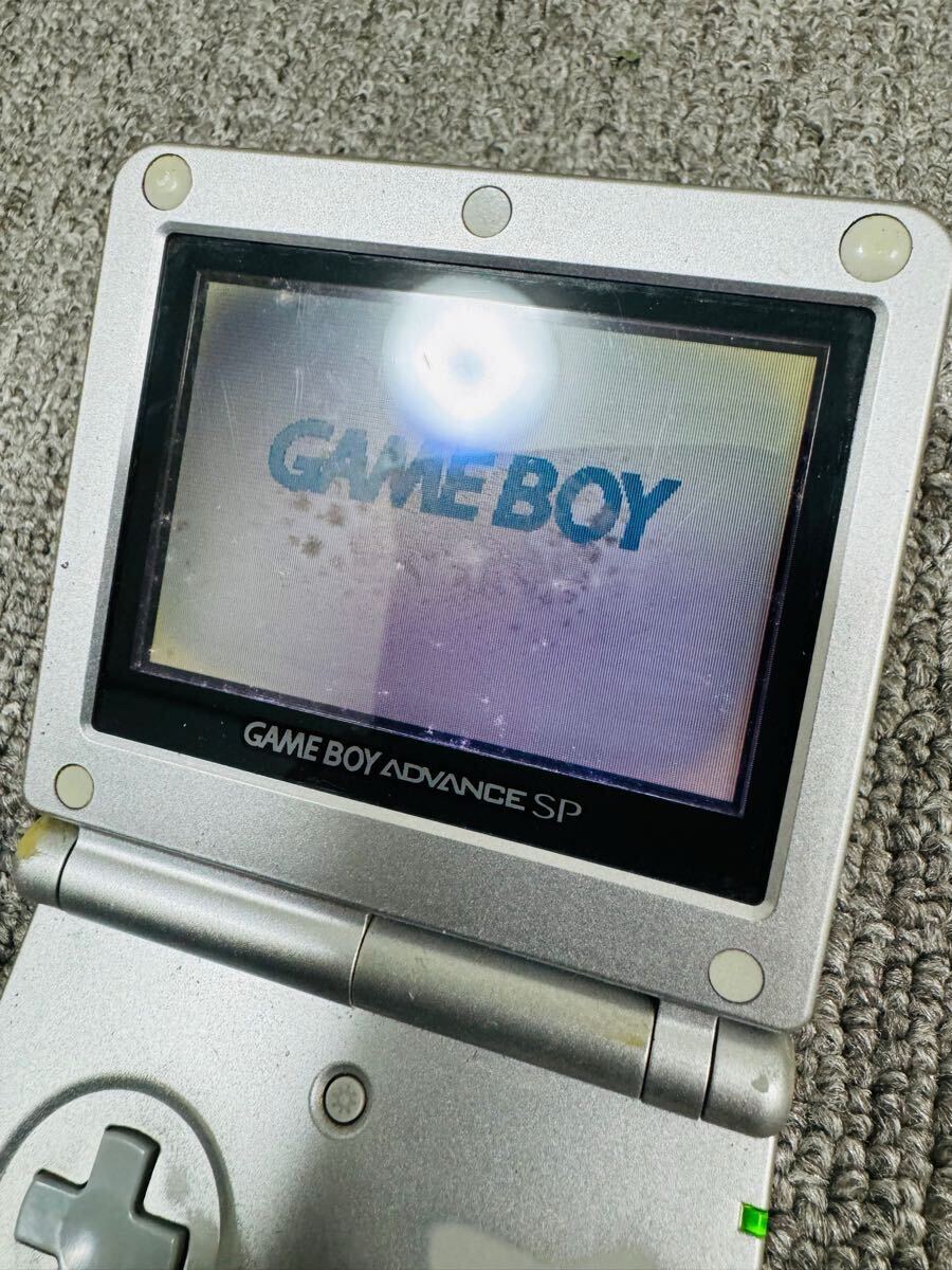 安い Yahoo!オークション - 通電確認済み動作未確認ジャンク GBA SP 本体