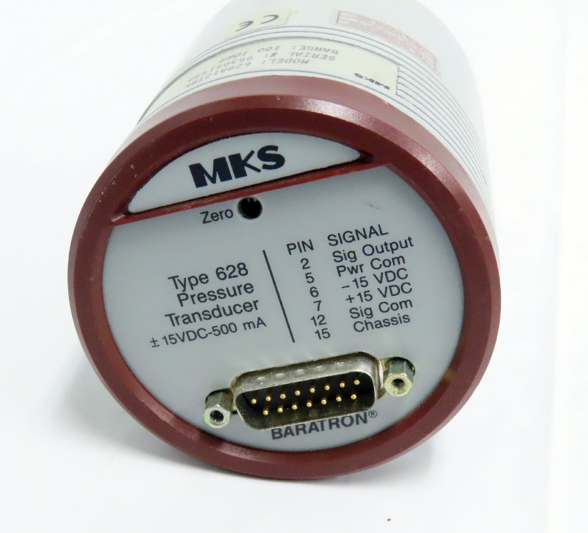60☆動作品外し☆MKS BARATRON バラトロン 628A12TBE◇1227-811 60☆動作品外し☆MKS BARATRON バラトロン 628A12TBE◇1227-811