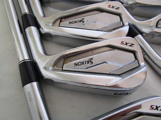 .。o○　スリクソン / SRIXON ZX5アイアン　7本　　Dynamic Gold105(S200)