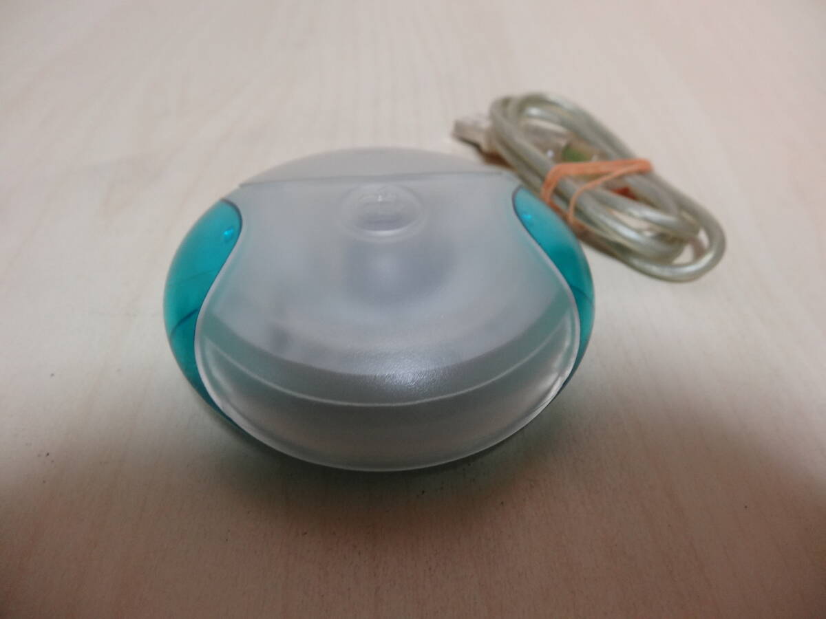 [送料無(wú)料 即決] Apple USB Mouse Blue 青 M4848 USED