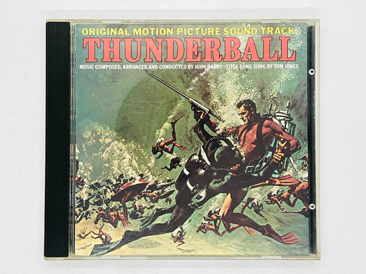 即決CD トム・ジョーンズ 007 サンダーボール作戦 サウンドトラック / TOM JONES / ORGINAL MOTION PICTURE SOUNDTRACK CDP 7 90628 2 Z20