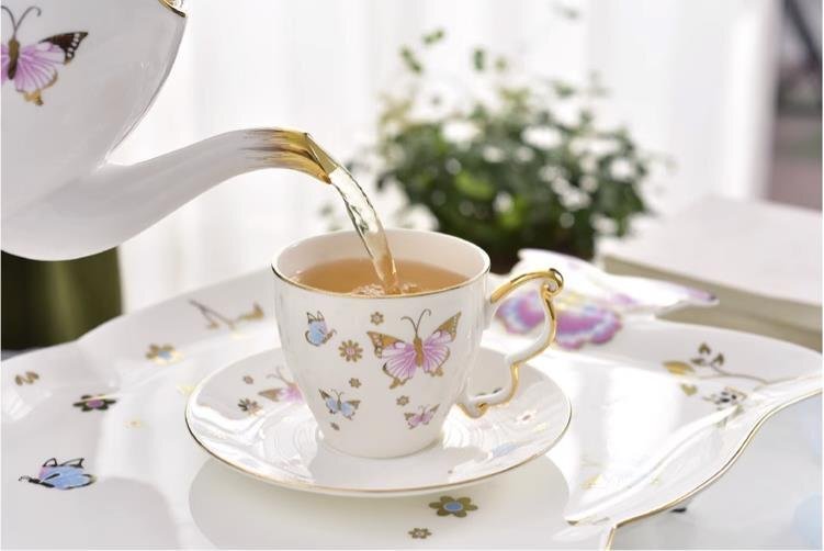 洋食器 茶器 15点セット 高品質 ポット カップ ソーサー ラ 洋食器 茶器 15点セット 高品質 ポット カップ ソーサー ラ