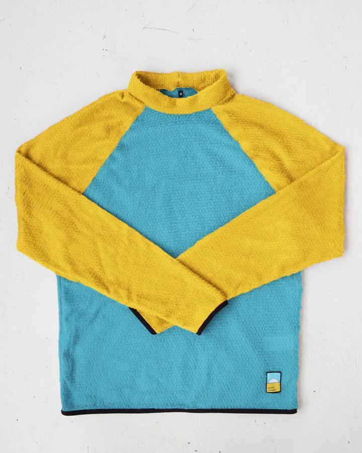 Senchi Designs ALPHA 60 CREWNECK L Saffron / Sky アルファ Senchi Designs ALPHA 60 CREWNECK L Saffron / Sky アルファ