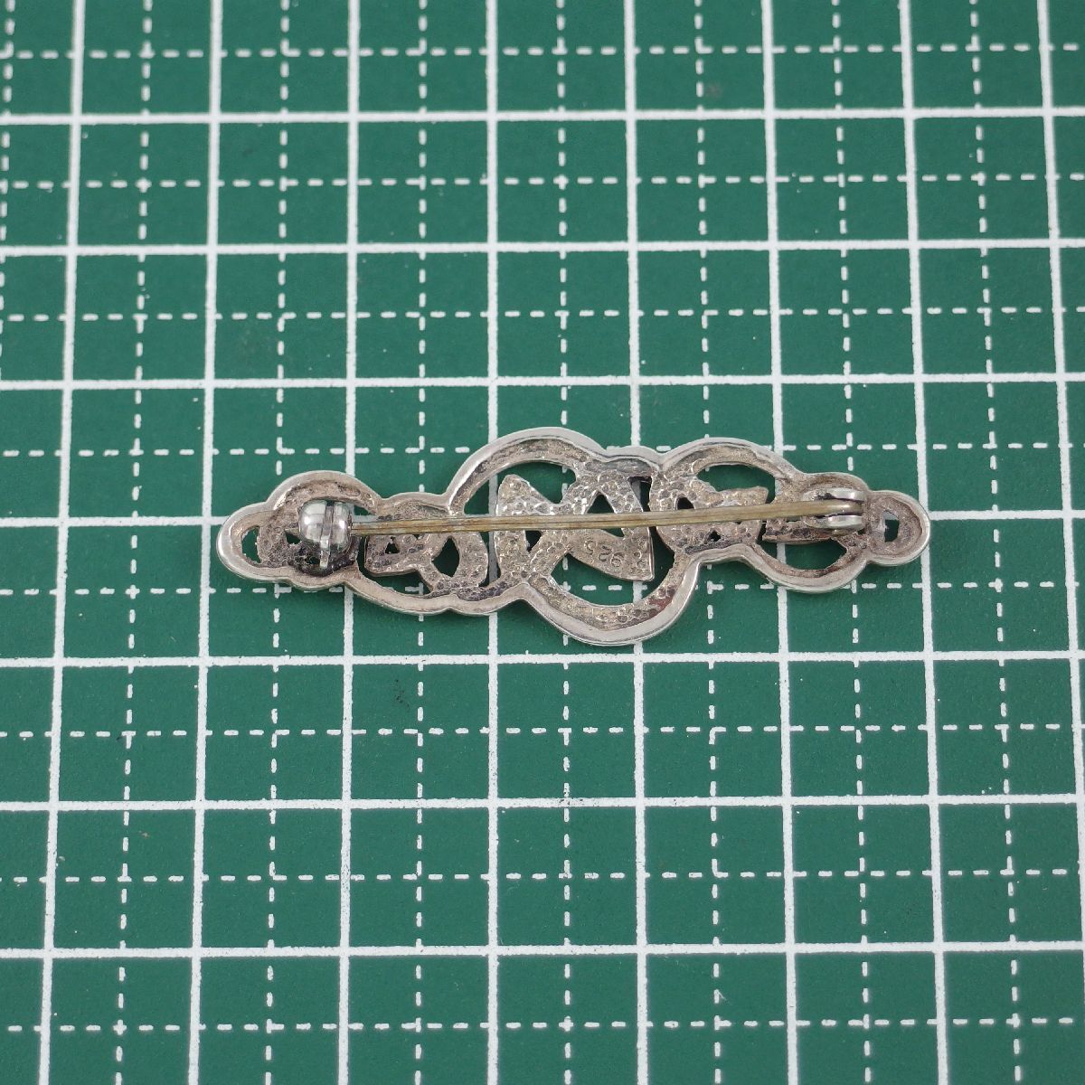 UK2787◆【925】◆ スターリングシルバー 5g 刻印 純銀 英國(guó) イギリス ◆ ヴィンテージブローチ ◆ 
