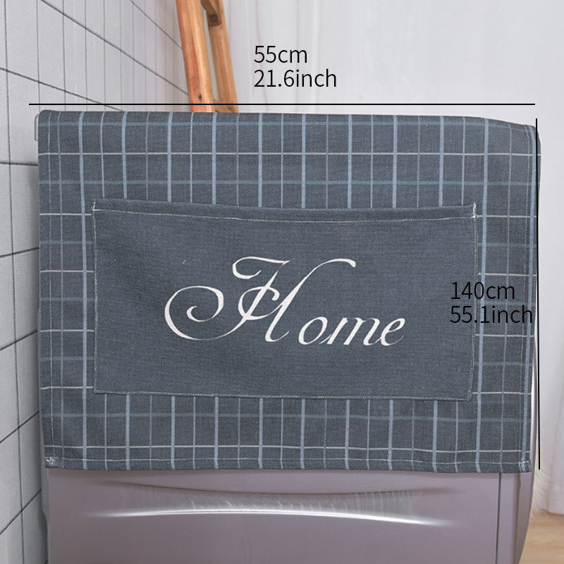 YWQ052 стиральная машина рефрижератор бытовая техника покрытие место хранения карман выгоревший на солнце участок бардачок пыль покрытие олень олень северный олень боковой щель место хранения модный симпатичный 