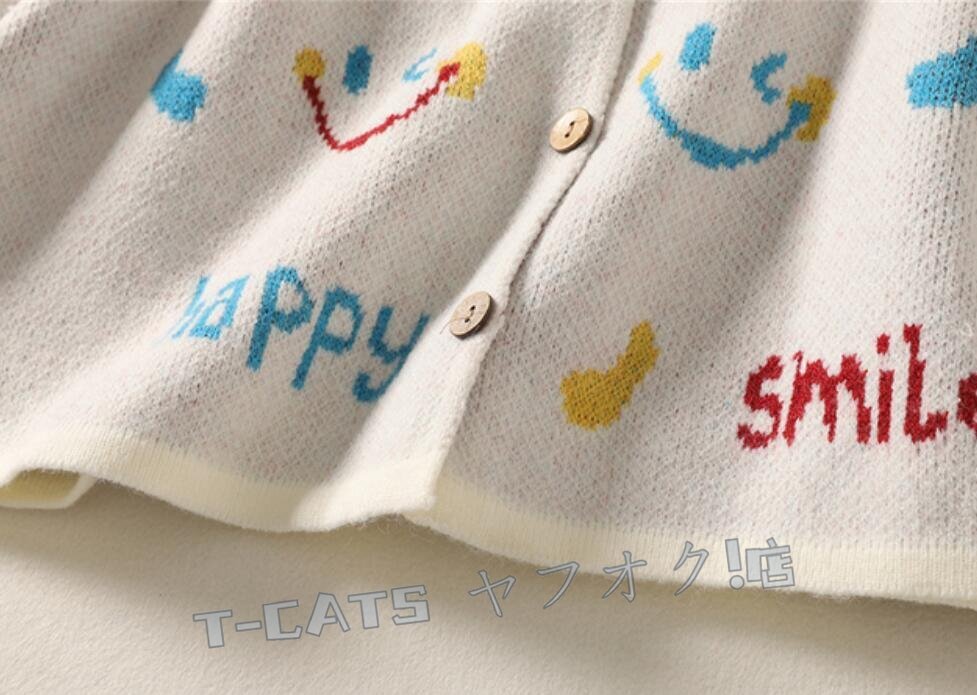 新品☆ニット セーター ベスト 可愛い柄 レディース ニットベスト 前開き 大きいサイズ 復(fù)古風(fēng) ゆったり 通勤 OL ベージュ