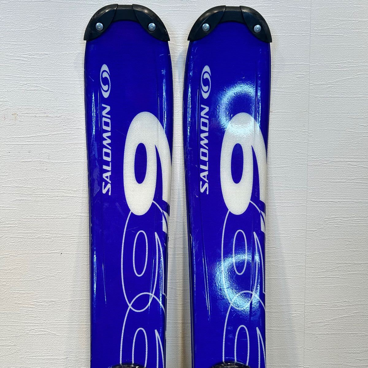 ◇状態良好◇ SALOMON SNOW BLADE 99.9 BUZZ ブルー　ファンスキー　スキーブレード　ショートスキー　サロモン　スノーブレード　 バズ