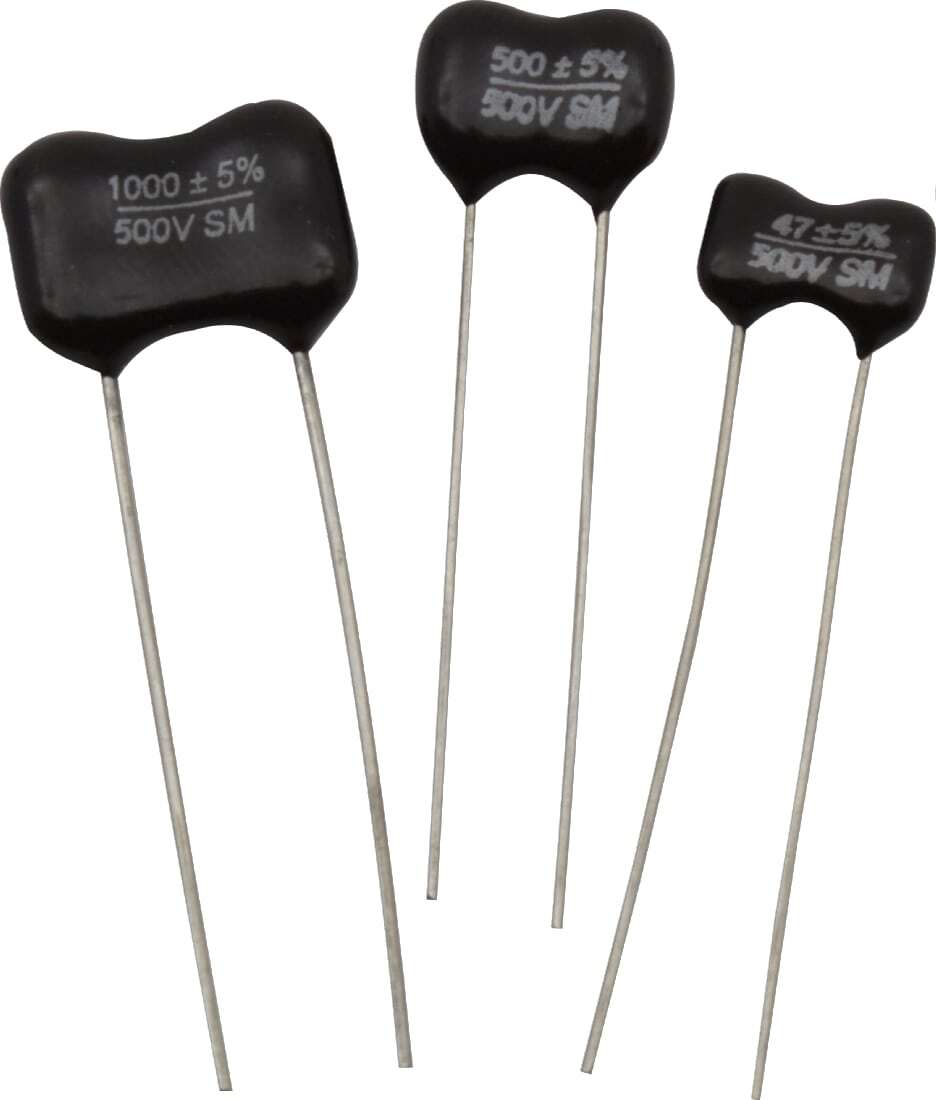 コンデンサ Capacitor - 500V, Silver Mica, ± 5%, 150 pF [送料170円から 同梱可]_画像2