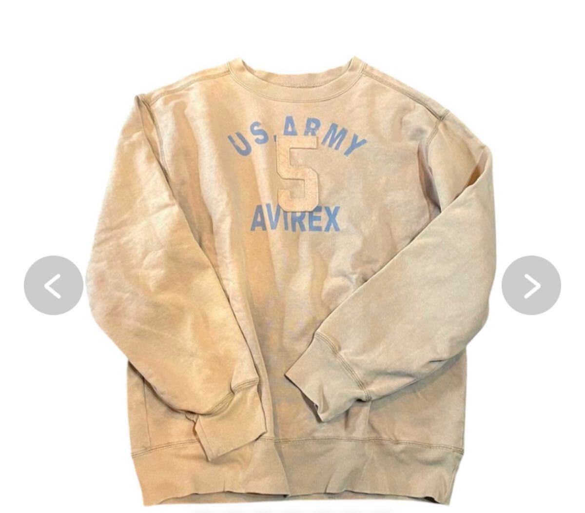 AVIREX LTD アヴィレックス トレーナー　us.army スウェット
