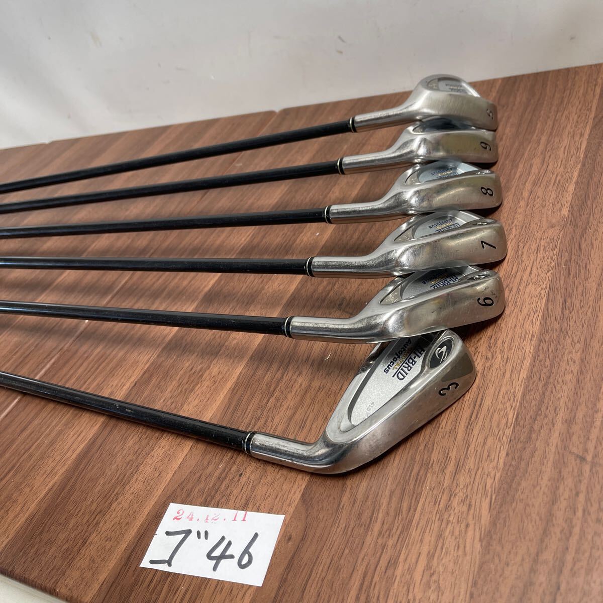 DUNLOP HI-BRID デジタルオートフォーカス アイアンセット 6本 DUNLOP HI-BRID デジタルオートフォーカス アイアンセット 6本