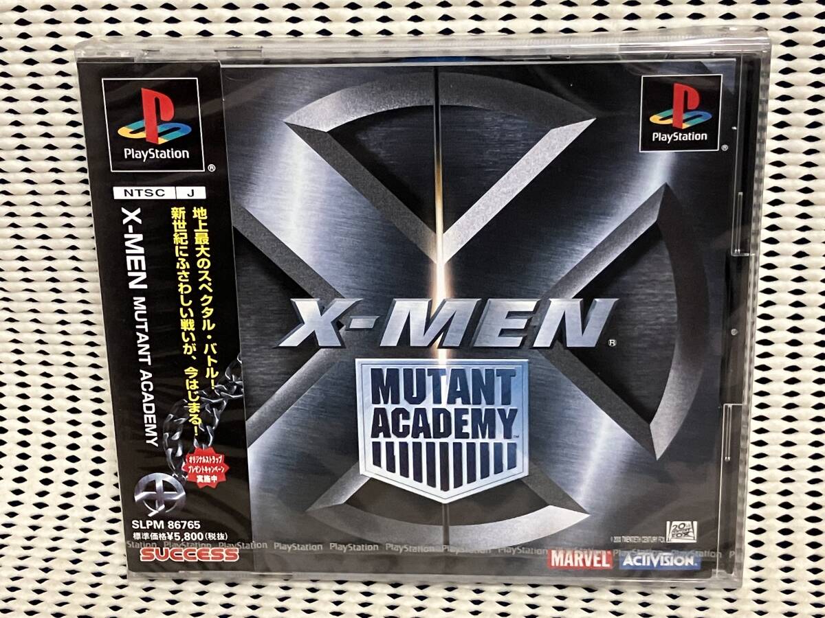 5100円 ☆未開封品☆PS X-MEN MUTANT ACADEMY エックスメン 5100円 ☆未開封品☆PS X-MEN MUTANT ACADEMY エックスメン