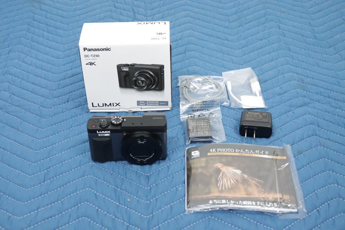■動作確認済■極美品■初期化済■ Panasonic LUMIX パナソニック ルミックス DC-TZ90 コンパクト デジタルカメラ TZ90 カメラ デジカメ