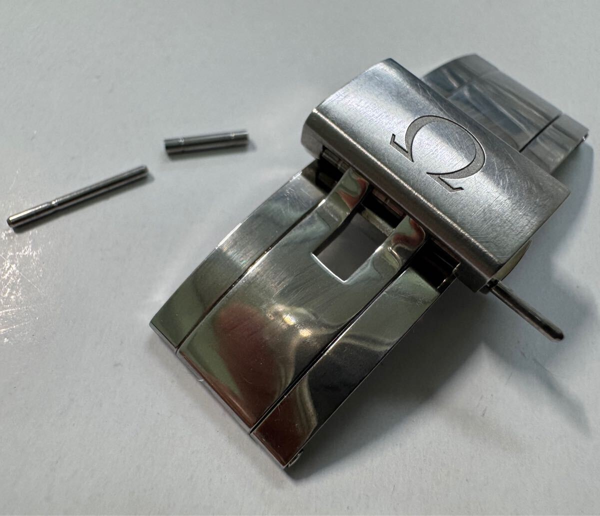 オメガ バックル 1587/986 シーマスター アクアテラ OMEGA Seamaster AQUA TERRA buckle クラスプ clasp 231.10.39.61.06.001 187-1
