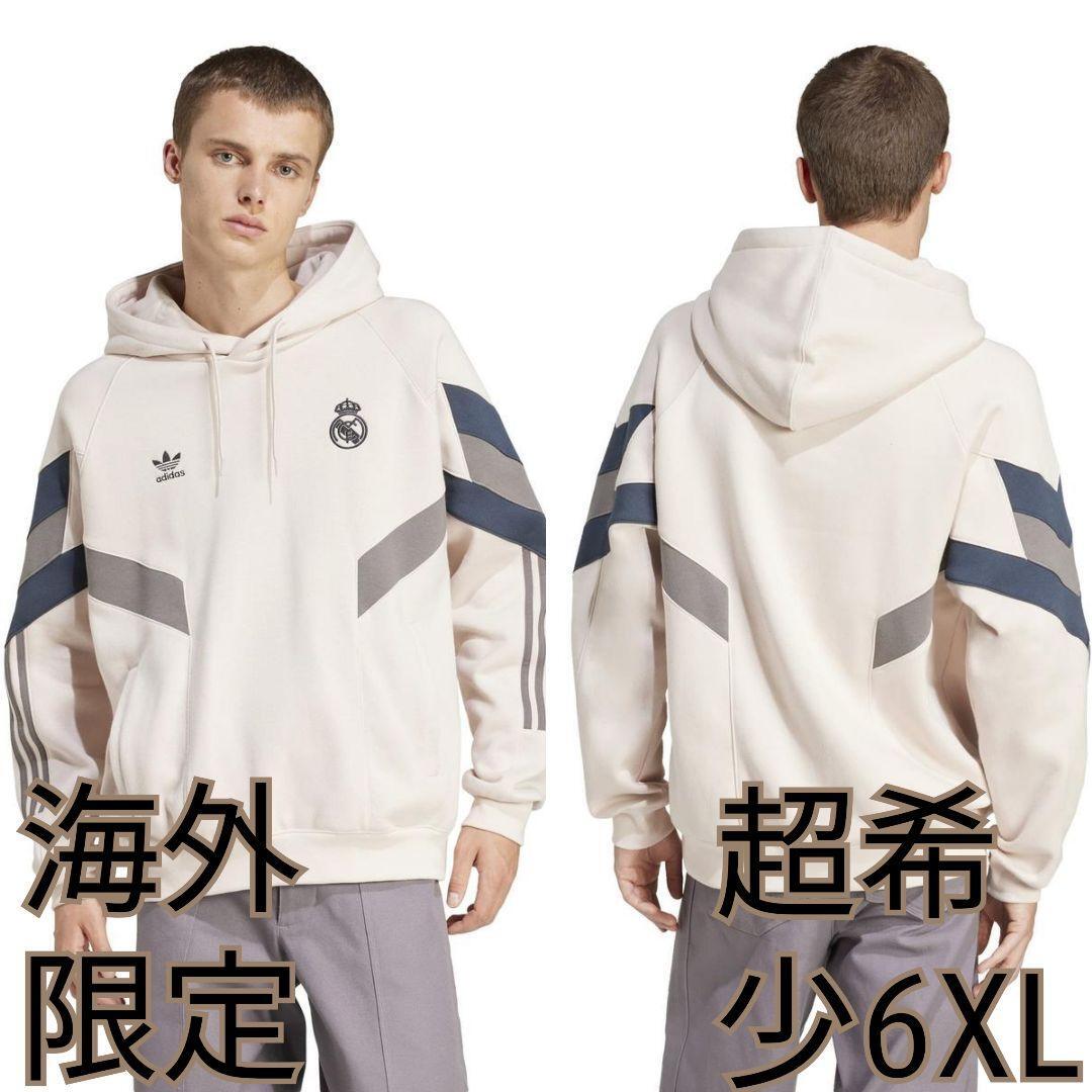 adidas y2k レアルマドリード ハーフジップ 長袖 ホワイト 2XL adidas y2k レアルマドリード ハーフジップ 長袖 ホワイト 2XL