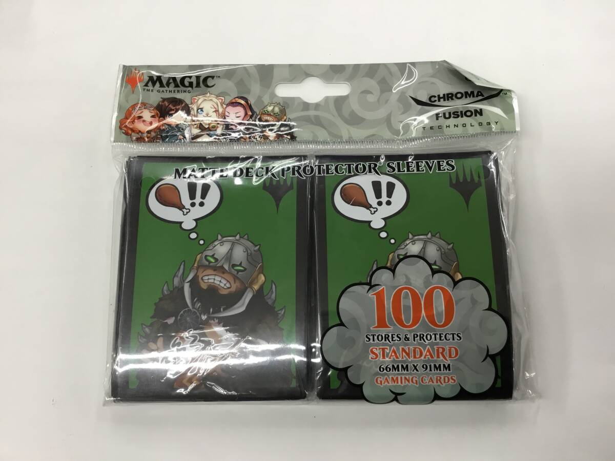 5 即決★新品未開封★保管品★ Ultra Pro Magic: The Gathering Chibi Collection Garruk I'm Starving Deck Protector Sleeves