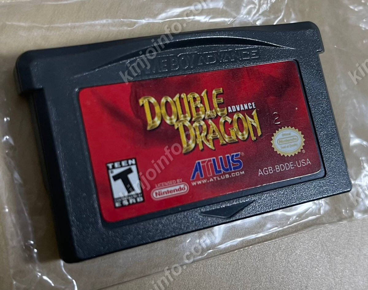 Double Dragon Advance( двойной Dragon advance )[ б/у прекрасный товар * закончившийся товар *GBA Северная Америка версия ]