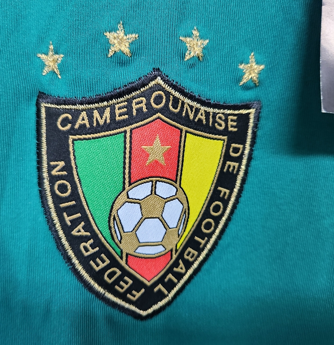 04-05 カメルーン Cameroon(Ｈ)＃9 エトォ ETOO 選手用長袖 PUMA 2006WC予選仕様 XL