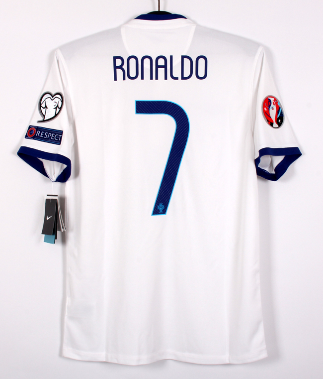 14-15 ポルトガル(A)#7 ロナウド RONALDO NIKE正規 EURO 16予選 アルメニア戦仕様 S or M_画像2