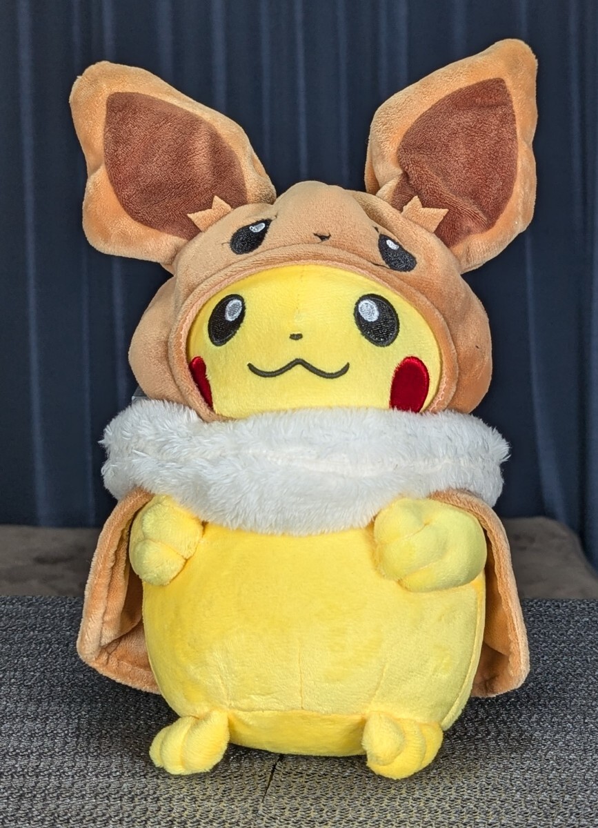 イーブイポンチョのピカチュウ ぬいぐるみ 「ポケットモンスター イーブイポンチョのピカチュウ ぬいぐるみ 「ポケットモンスター