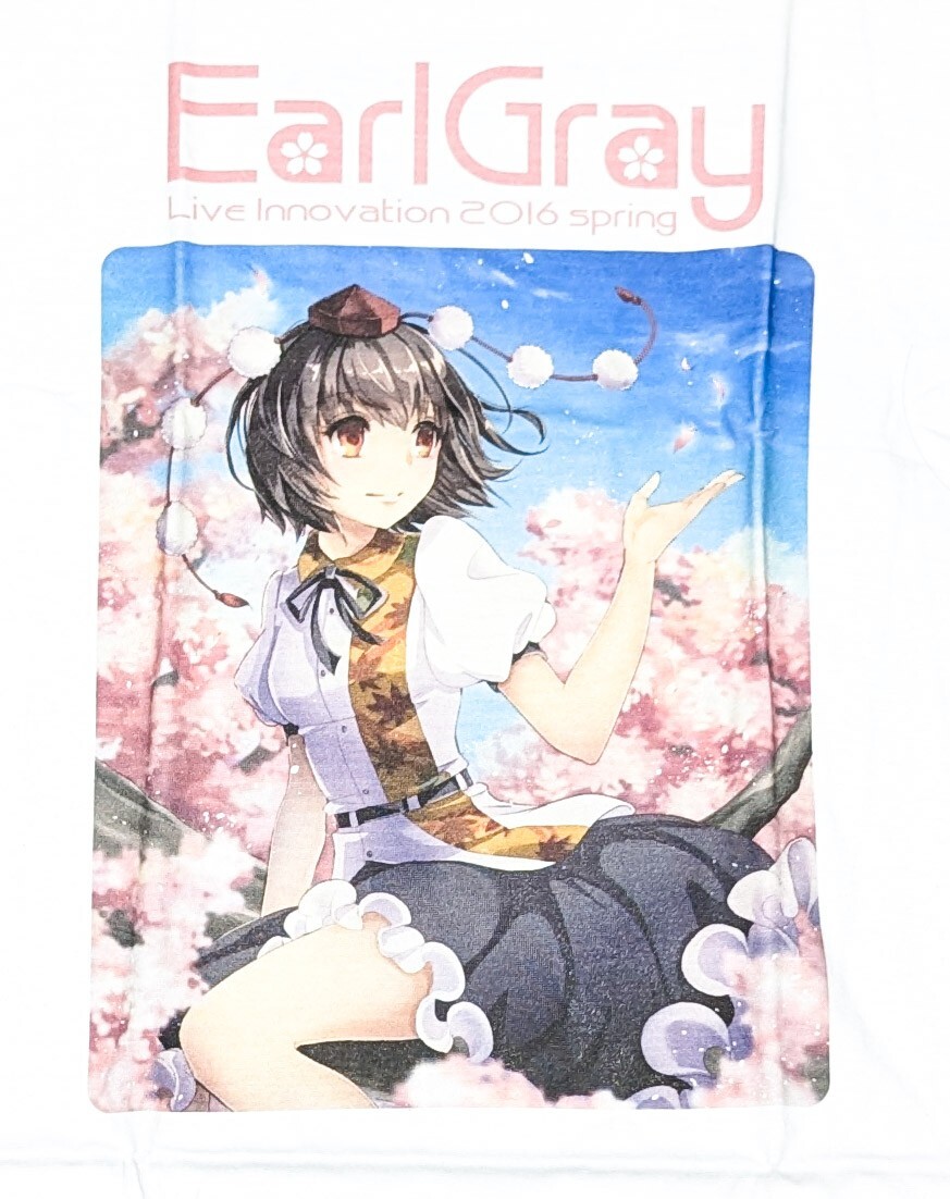射命丸文　シャツ Lサイズ 　EarlGray Live Innovation 2016 springT（アールグレイ＆メロンブックス）【東方Project】　同人　アニメ
