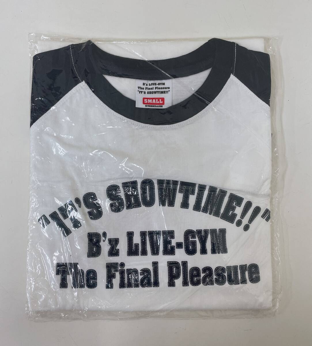 【B'z ツアー Tシャツ LIVE-GYM 2003 IT'S SHOWTIME Sサイズ】生地厚め/未使用/A611-251