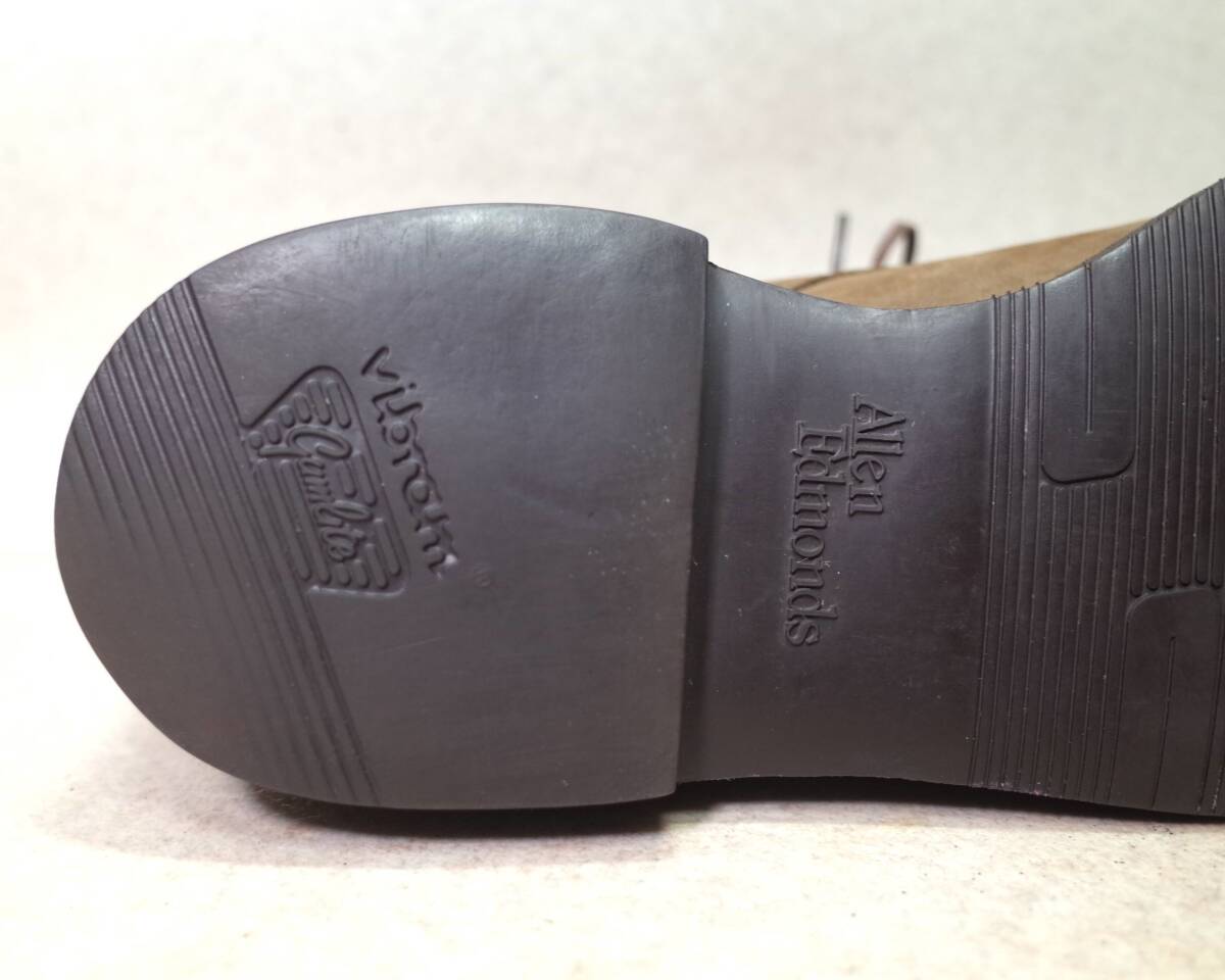 [ блиц-цена покупка бесплатная доставка ]4733#Allen Edmonds/a Len Ed monz# простой tu/n задний / Goodyear бордюр /27-27.5cm#