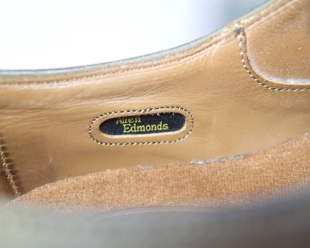 [ блиц-цена покупка бесплатная доставка ]4733#Allen Edmonds/a Len Ed monz# простой tu/n задний / Goodyear бордюр /27-27.5cm#
