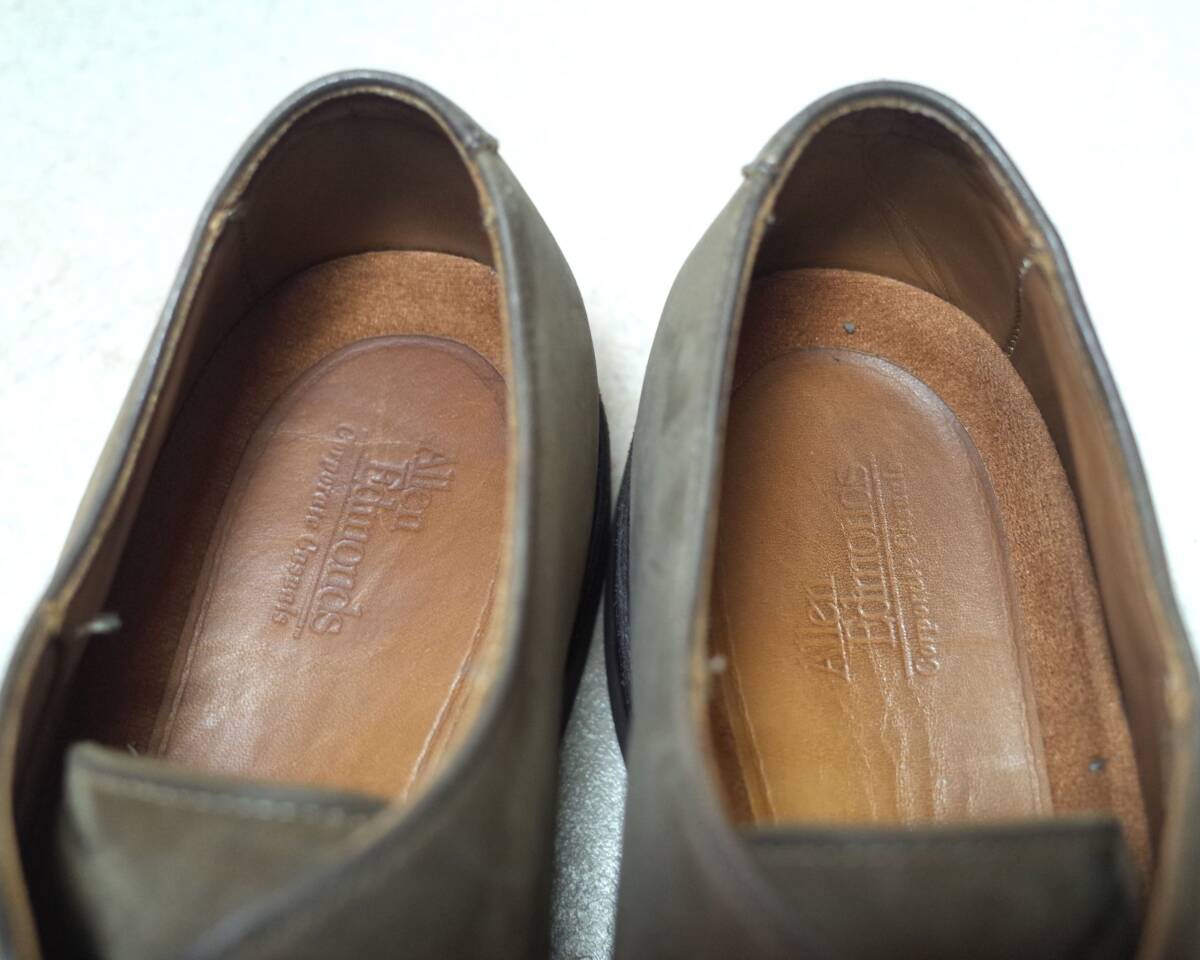 [ блиц-цена покупка бесплатная доставка ]4733#Allen Edmonds/a Len Ed monz# простой tu/n задний / Goodyear бордюр /27-27.5cm#