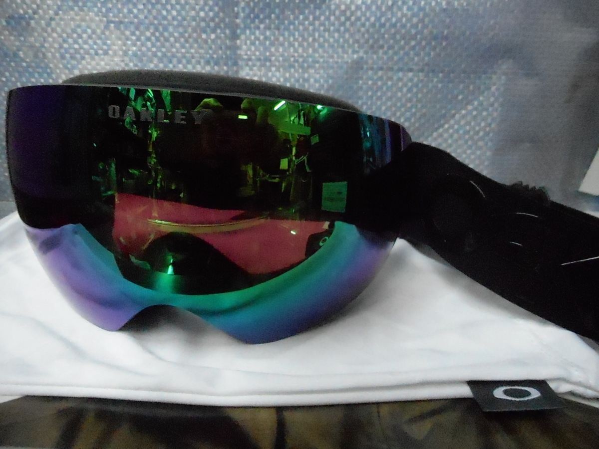 オークリー OAKLEY Flight Deck XM Factory Pilot Blackout Prizm Jade Iridium 706443