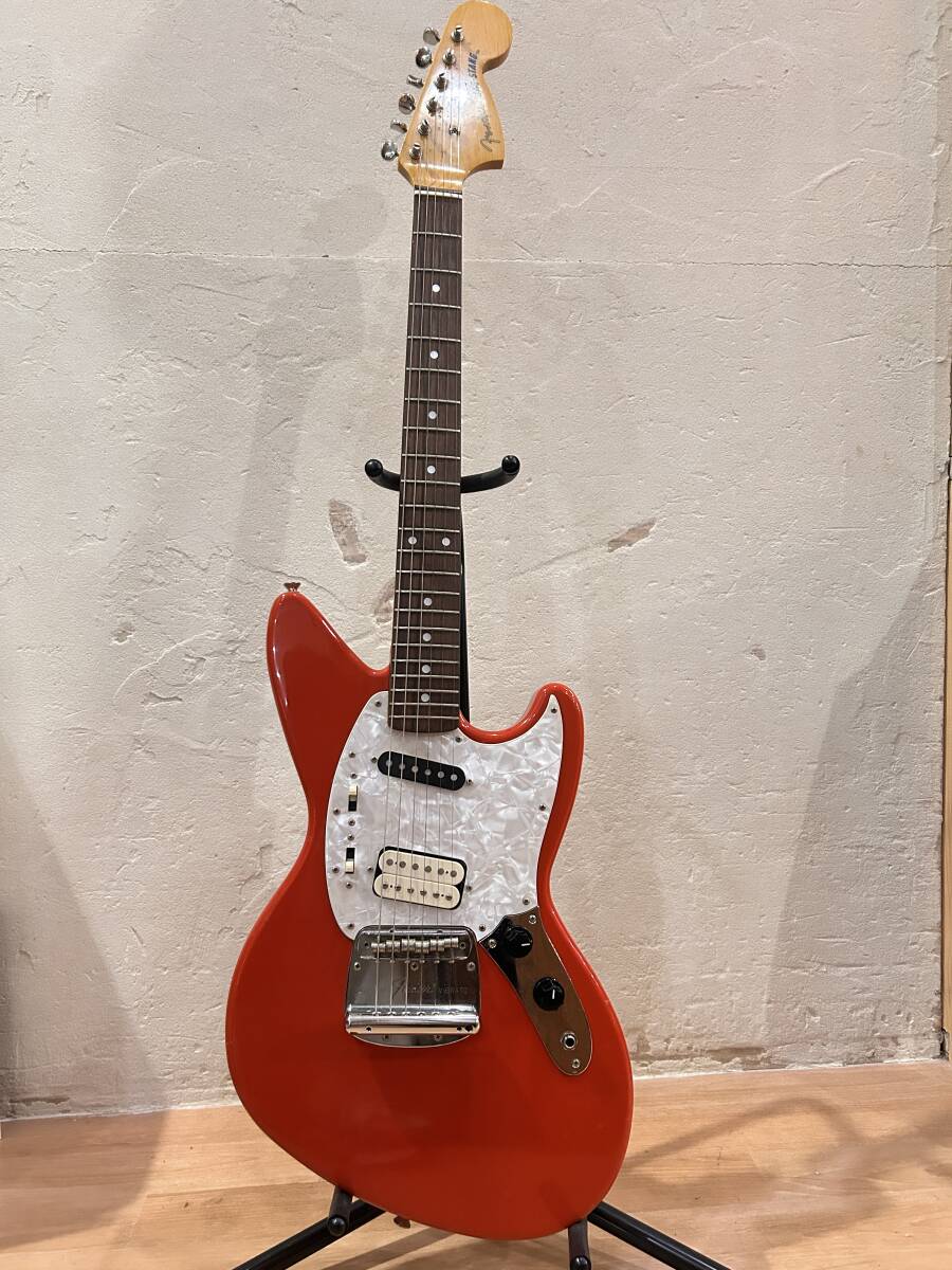 fender / フェンダー jag-stang ジャグスタング Kurt Cobain カートコバーンモデル Fiesta Red 95-96年 24スケール used_画像1